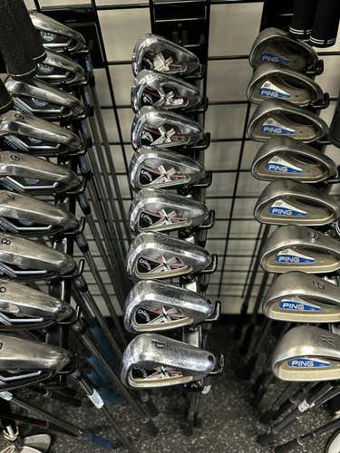 Used Callaway X Tour 3i-pw Stiff Flex Steel Shaft Iron Sets