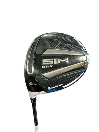 Used Taylormade Sim Max 9.0 Degree Stiff Flex Graphite Shaft Drivers