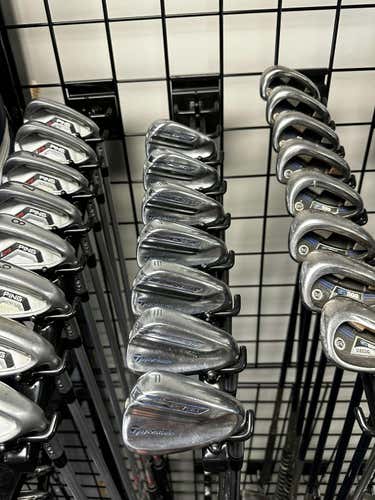 Used Taylormade P790 Forged 4i-pw Extra Stiff Flex Steel Shaft Iron Sets