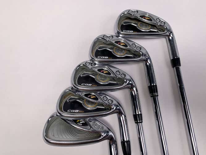 TaylorMade R7 CGB Max 2008 Iron Set 6-PW True Temper DG R300 Regular Steel RH