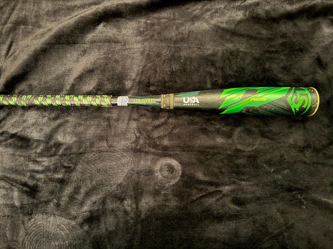 Used 2023 Louisville Slugger Prime USABat Certified Bat (-10) Composite 19 oz 29"