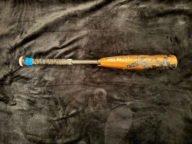 Used 2023 DeMarini Zoa USSSA Certified Bat (-11) Composite 17 oz 28"