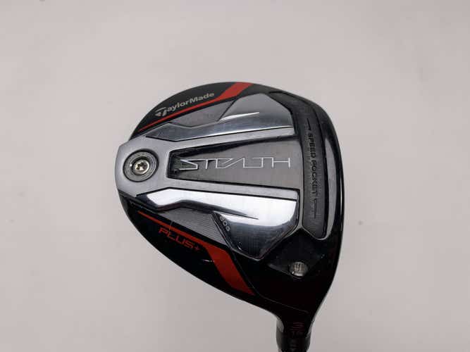 TaylorMade Stealth Plus 3 Fairway Wood 15* HZRDUS RDX Smoke Red 6.0 75g Stiff RH