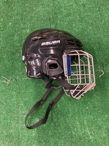 Black Used Medium Bauer IMS 5.0 Helmet