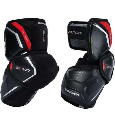 New Bauer Senior Vapor 3x Pro Elbow Hockey Elbow Pads Lg