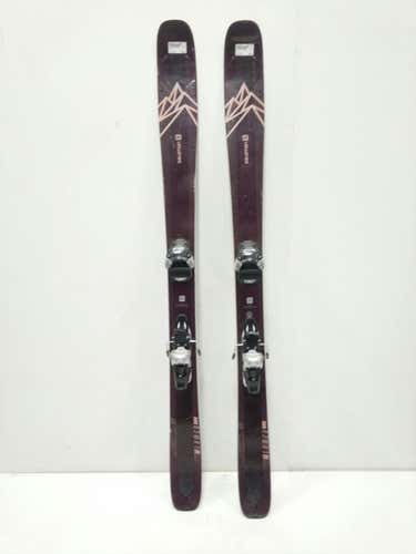 Used Salomon Lumen 99 167 Cm Women's Downhill Ski Combo