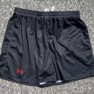 Under Armour Armourfuse Women's Large Black Lacrosse Shorts