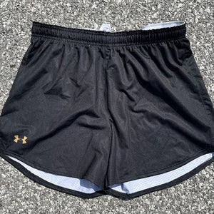 Under Armour Women's Large 5" Black Lacrosse Shorts UJLSP1W