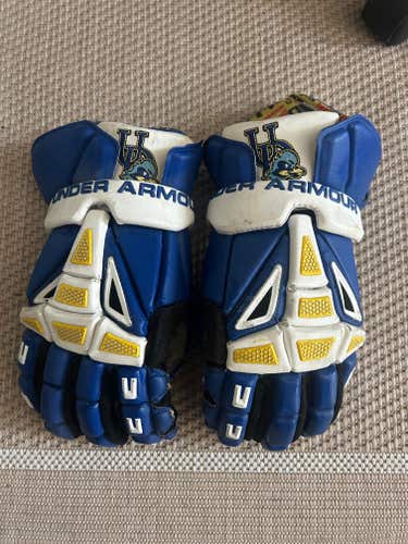 University of Delaware Blue Hen Lacrosse Gloves