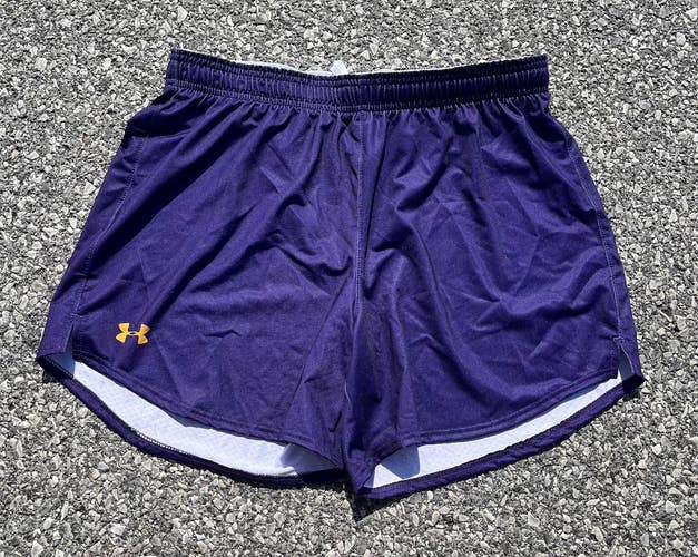 Under Armour Women's Large 5” Purple Lacrosse Shorts UJLSP1W