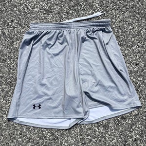 Under Armour Armourfuse Women's Large 7" Grey Lacrosse Shorts