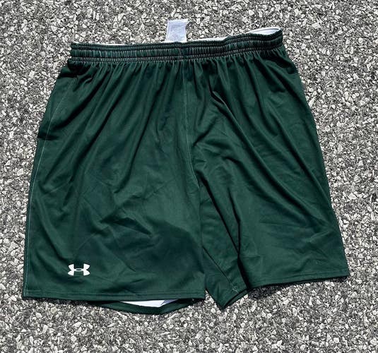 Under Armour Armourfuse Women's 7" Dark Green Shorts