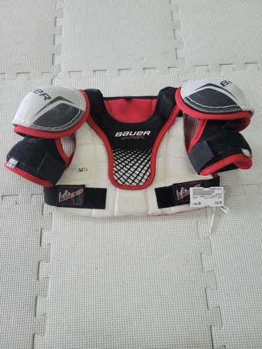 Used Bauer Vapor Lil Rookie Sm Hockey Shoulder Pads