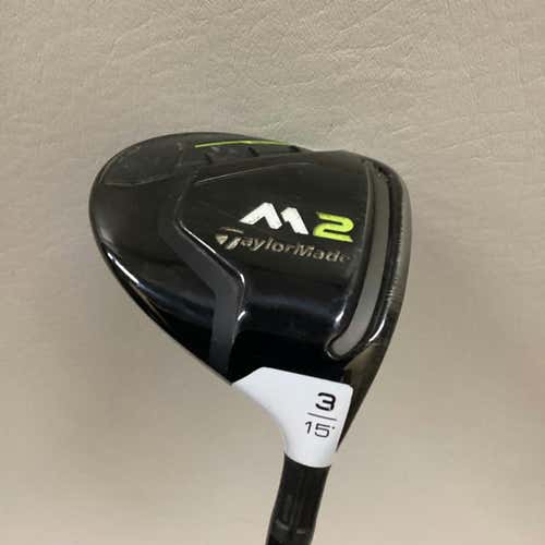 Used Taylormade M2 3 Wood Regular Flex Graphite Shaft Fairway Woods