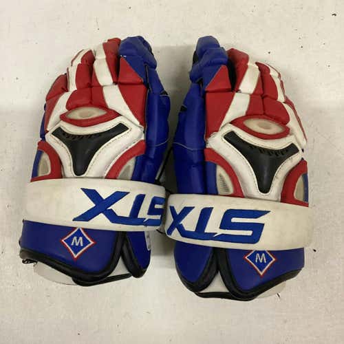 Used Stx W 10" Men's Lacrosse Gloves