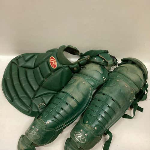 Used Rawlings Adult Catchers Set Adult Catcher's Equipment