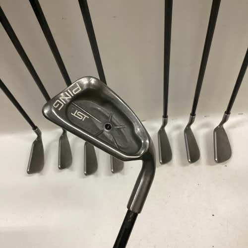 Used Ping Isi Karsten 3i-sw Regular Flex Graphite Shaft Iron Sets