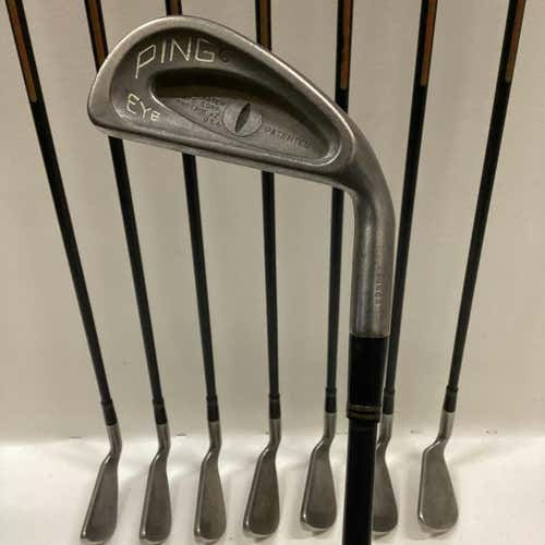 Used Ping Eye 3i-pw Graphite Iron Sets