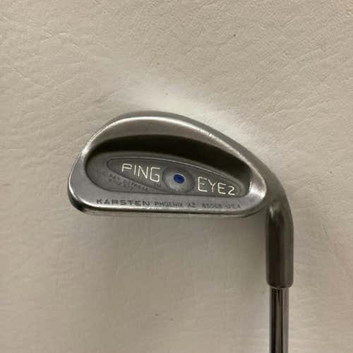 Used Ping Eye 2 Blue Dot Sand Wedge Regular Flex Steel Shaft Wedges