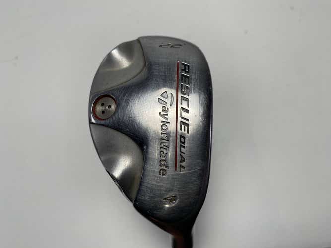 TaylorMade Rescue Dual 4 Hybrid 22* 65g Regular Graphite Mens RH