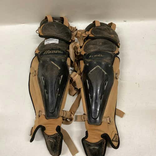 Used Mizuno Catchers Shin Guards Adult Catcher's Equipment