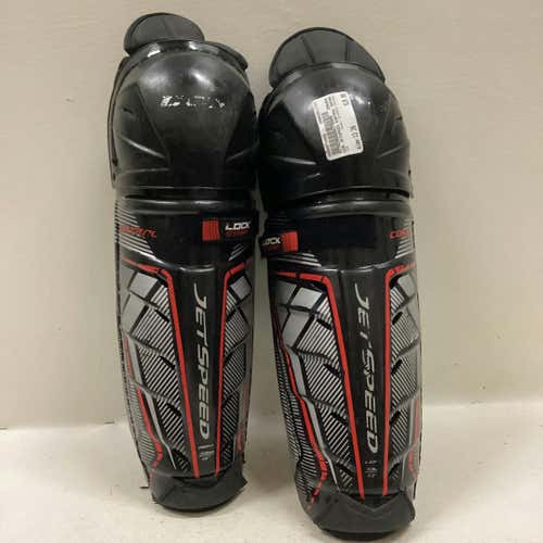 Used Ccm Jetspeed Control 13" Hockey Shin Guards