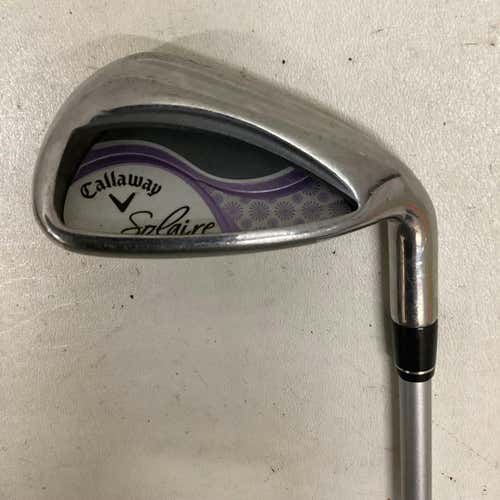 Used Callaway Solaire Pitching Wedge Ladies Flex Graphite Shaft Wedges