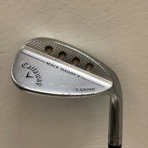 Used Callaway Mack Daddy 4 S Grind 56 Degree Steel Wedges