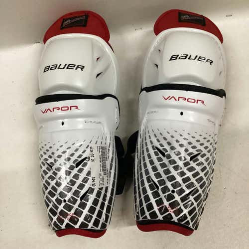 Used Bauer Vapor 10" Hockey Shin Guards