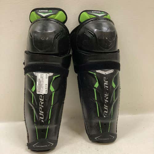 Used Bauer Supreme Shinguard One.6 Sz 15 15 1 2" Hockey Shin Guards