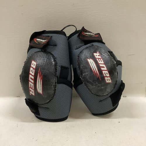 Used Bauer Ep300jr Lg Hockey Elbow Pads