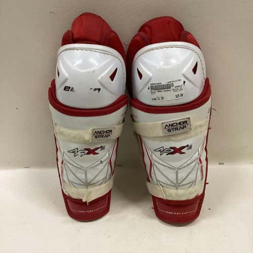 Used Bauer Apx2 11" Hockey Shin Guards