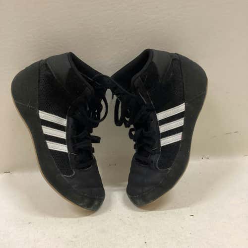 Used Adidas Junior 02.5 Wrestling Shoes