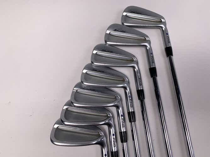 Ping iBlade Iron Set 4-PW Blue Dot 1* Up True Temper Dynamic Gold S300 Stiff RH