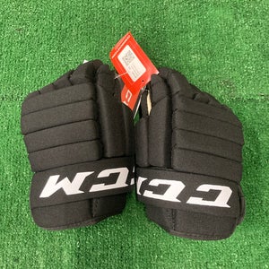 Black New Junior CCM LTP Gloves 11"