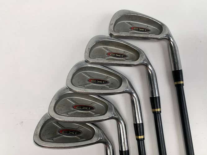 Cobra CXI Iron Set 6-PW UltraLight Regular Graphite Mens RH