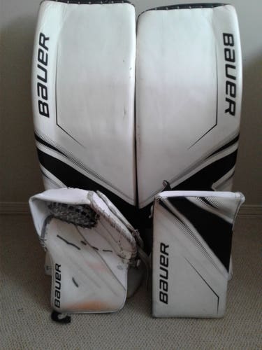 Used 34" Bauer 2S PRO Regular Goalie Full Set Pro Stock