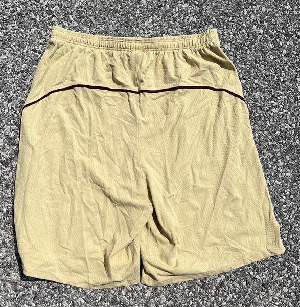 Under Armour Men's 2X Tan Lacrosse Shorts 1325876