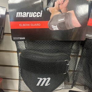 Marucci Adult Elbow Guard - Black, Both Right Or Left Brand New