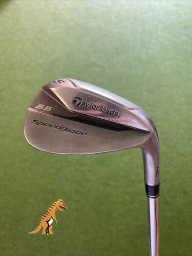 Used RH TaylorMade Speed Blade 55* Sand Wedge Uniflex Steel Shaft