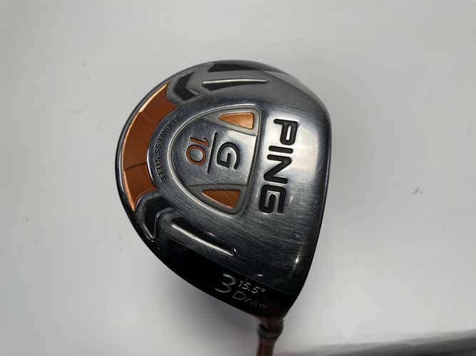 Ping G10 Draw 3 Fairway Wood 15.5* TFC 129 F Regular Graphite Mens RH