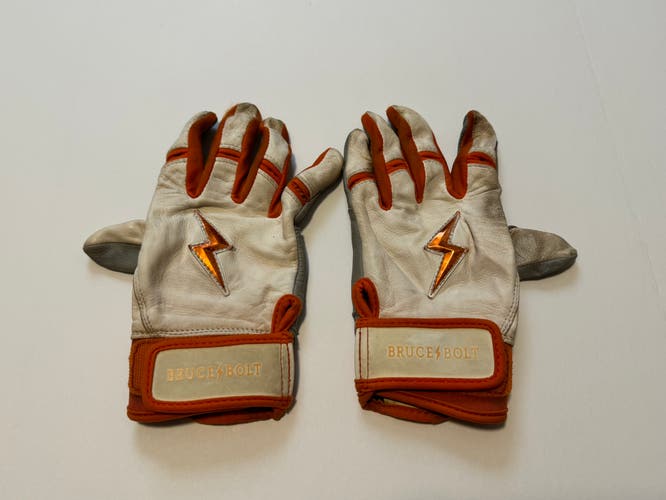 Bruce Bolt Chrome Series batting gloves - Youth M