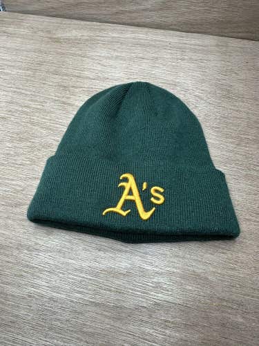 MLB Oakland Athletics A’s 47 Brand  Baseball Beanie Green