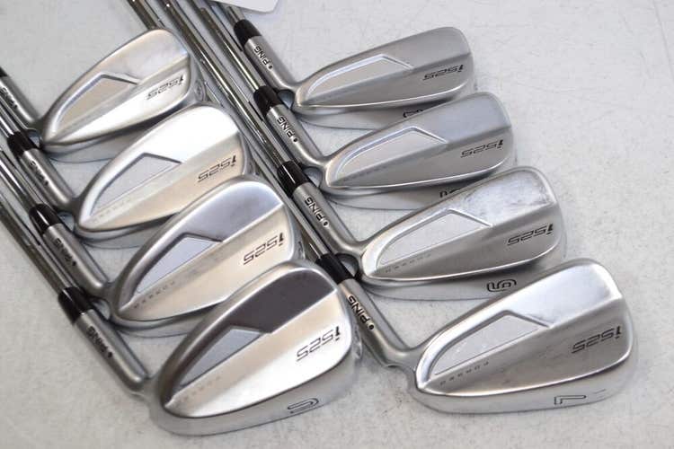 Ping i525 4-W,UW Iron Set Black Dot Right Stiff KBS Tour 120 Steel # 177340