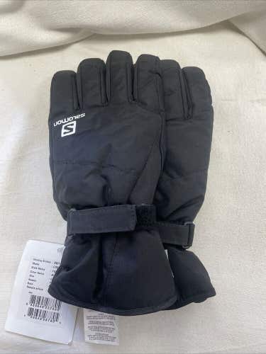 Adult Size Large Brand New Salomon Force Dry Winter Ski Gloves