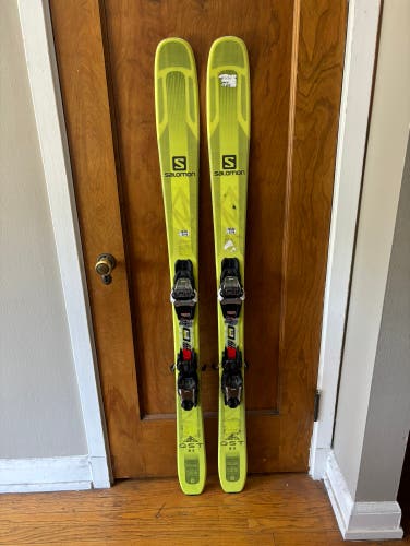 Salomon QST 85 153cm with Adjustable Marker FDT10 Gripwalk Bindings