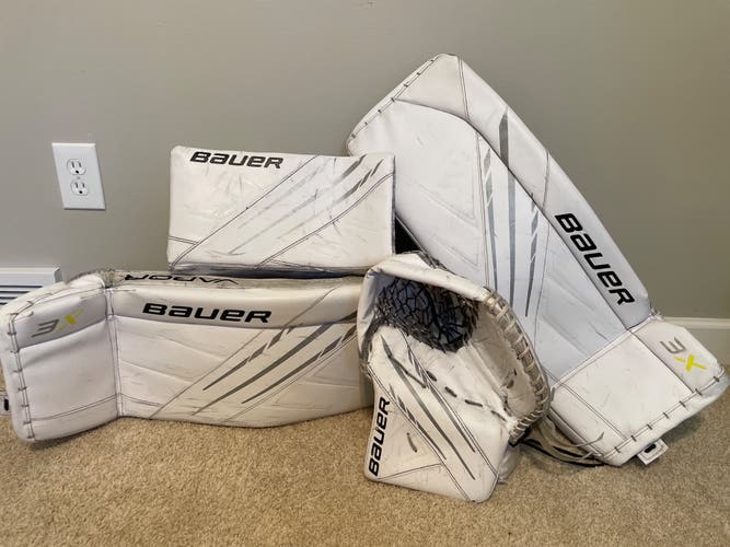 Bauer Regular 3X Goalie Intermediate Full Set 30”