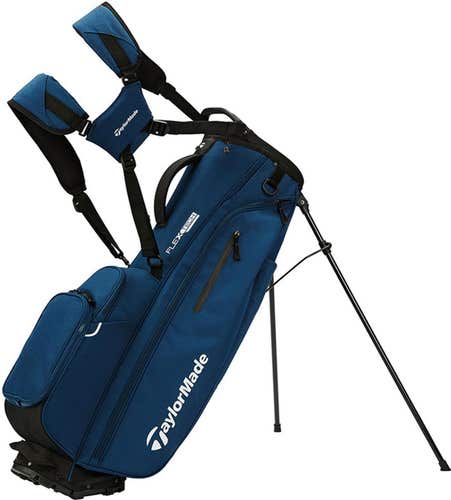 NEW 2024 TaylorMade Flextech US Navy 4 Way Stand/Carry Golf Bag