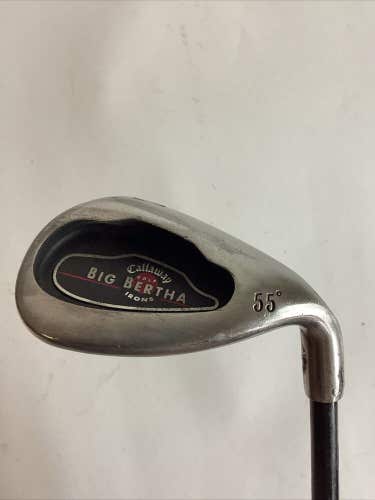 Callaway Big Bertha SW 55* Sand Wedge With Regular Graphite Shaft