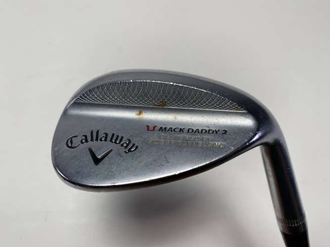 Callaway Mack Daddy 2 Chrome Lob Wedge LW 60* 10 Bounce S-Grind DG Wedge RH